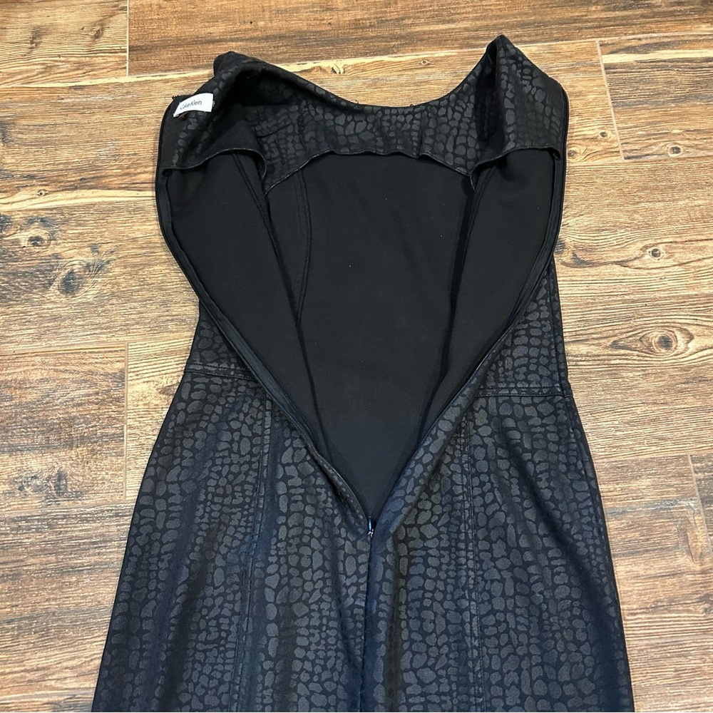 Calvin Klein Black Sleeveless Sheath Mini Dress - Picture 8 of 10
